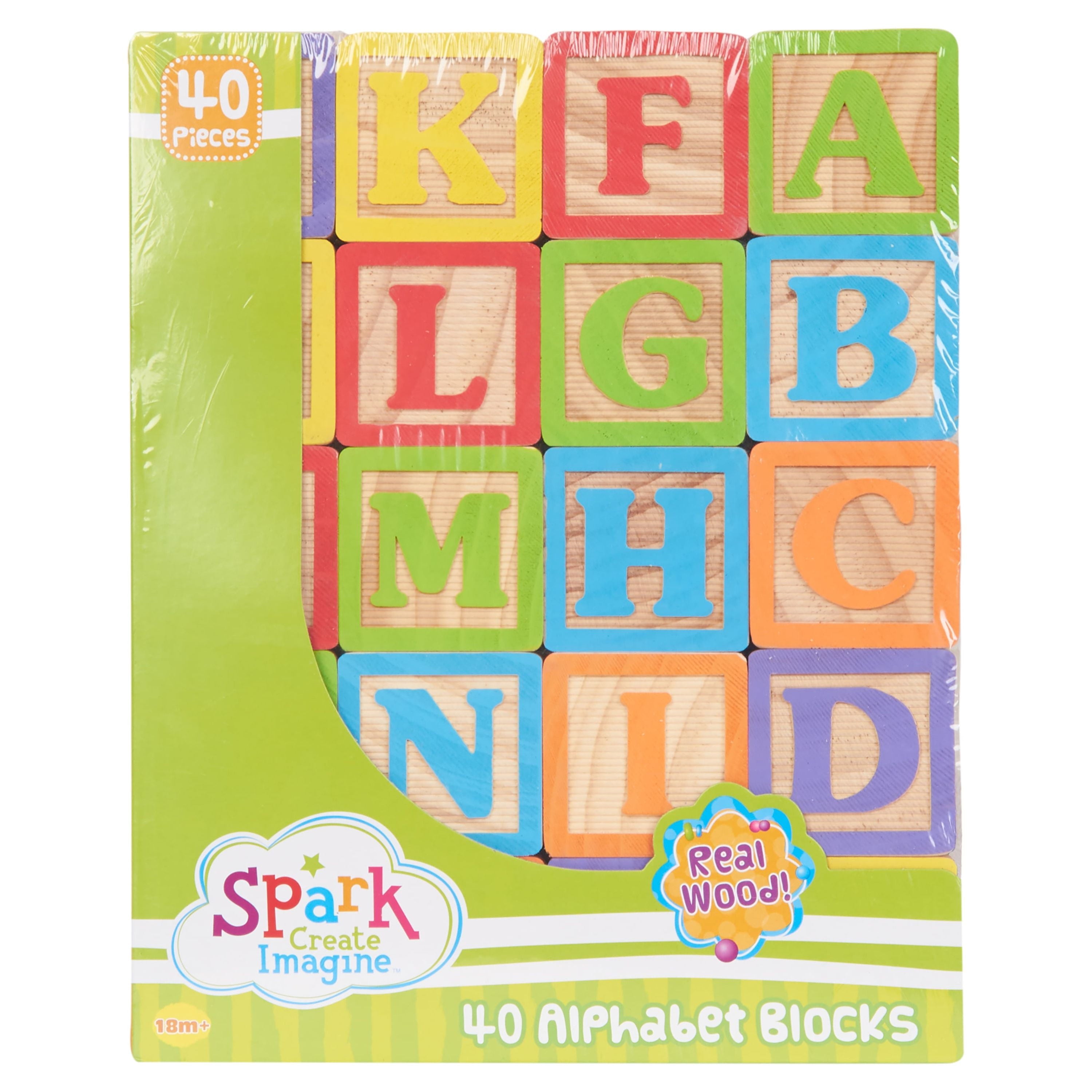 Classic ABC Wooden Blocks